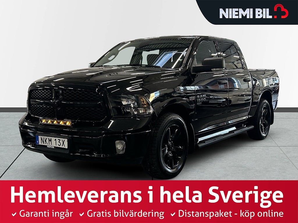 RAM 1500 Classic Crew Cab 5.7 V8 HEMI 4x4 S&V/Kamera/Taklucka/Alpine/MOMS