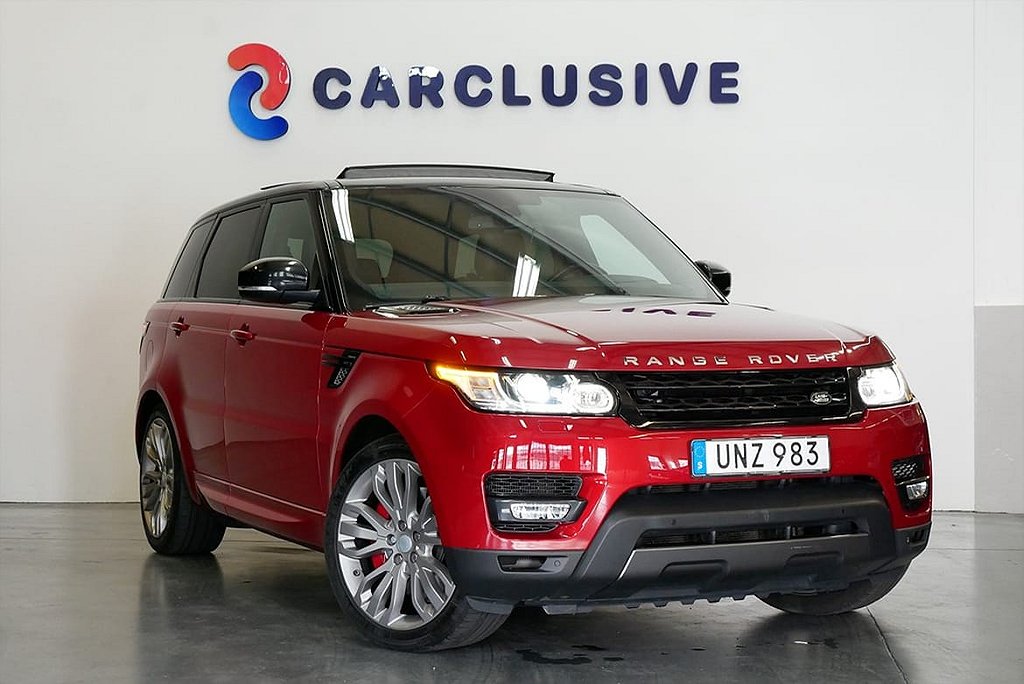 Land Rover Range Rover Sport SDV6 306HK 4WD TOPPUTR | 3084kr/mån