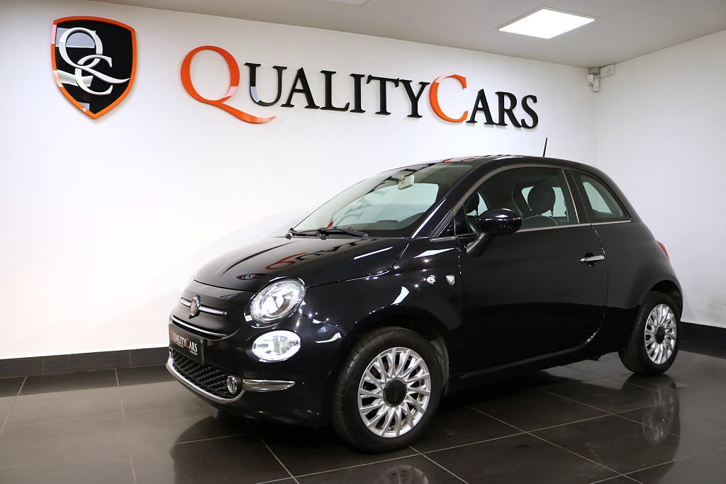 Fiat 500 1.2 8V Lounge Panorama / 1-brukare / Ny kamrem
