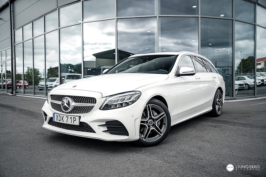 Mercedes-Benz C200 C 200 d AMG / Drag / Kamera / D-Värmare