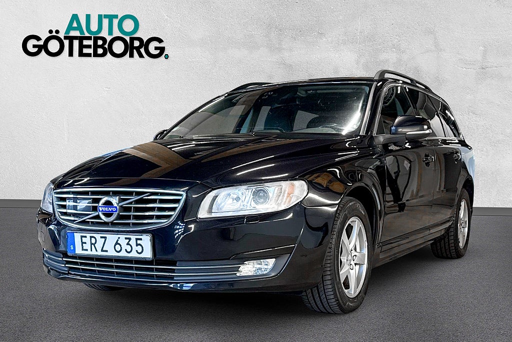 Volvo V70 D4 Geartronic Momentum Kamrembytt 2-Ägare Dragkrok