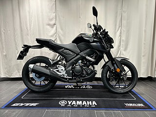 Yamaha MT125/Räntekampanj 3,45%/Tech Black/Omgående leverans!