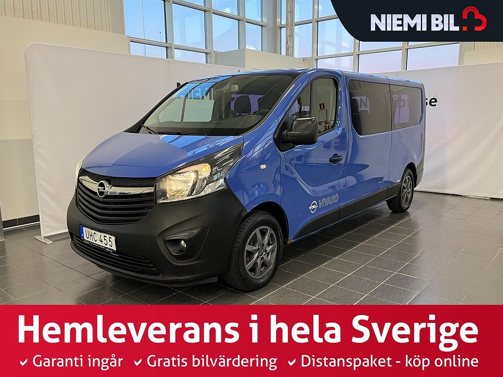 Opel Vivaro 2.9t 1.6 CDTI BIturbo S&Vhjul/Dvärm/Kamera/9sits