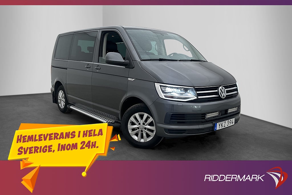 Volkswagen Multivan 2.0TSI Värm Drag Kamera El-Dörr CARPLAY