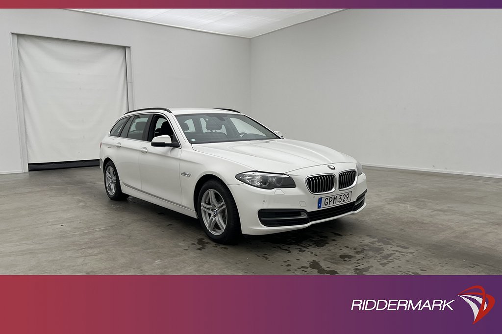 BMW 520 d Touring 190hk Rattvärme Sensorer Elstolar