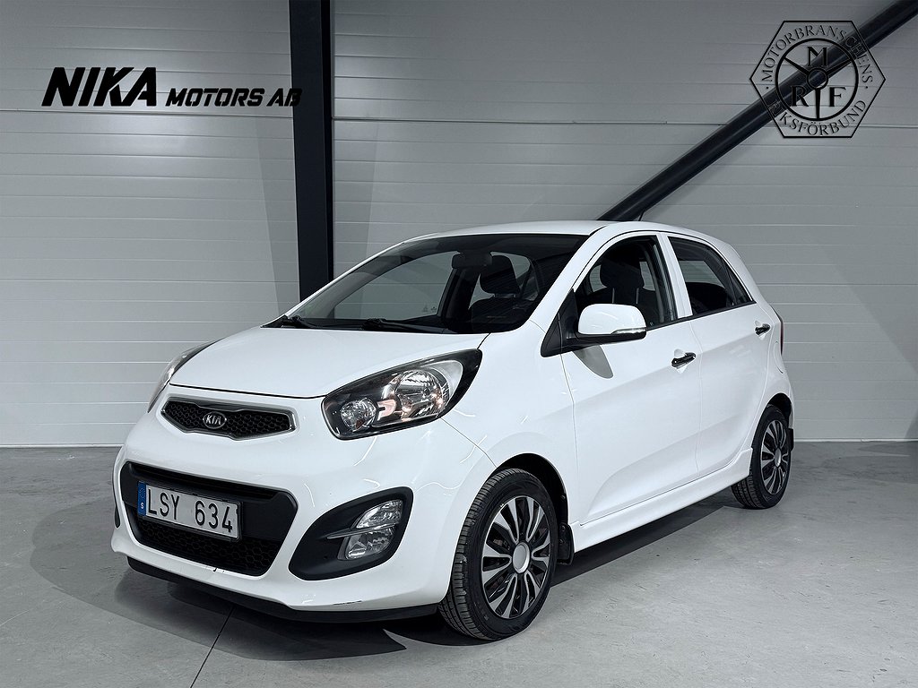 Kia Picanto 5-dörrar 1.2 CVVT ECO Comfort, GLS Euro 5