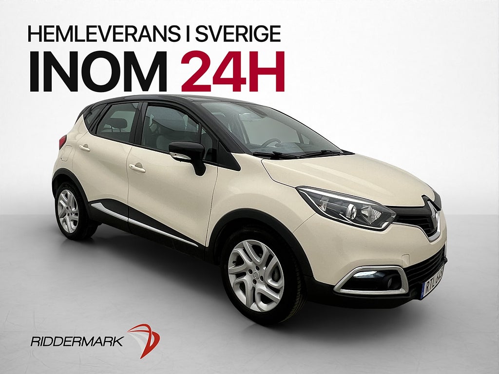 Renault Captur 0.9 TCe 90hk Navi P-Sensorer Farthållare