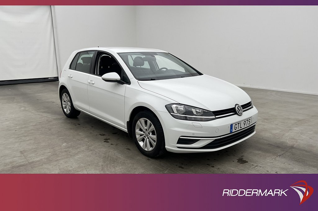 Volkswagen Golf 1.0 TSI 115hk M&K-Värmare Sensorer CarPlay