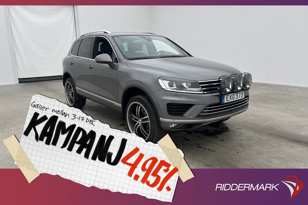 Volkswagen Touareg 4.2 V8 TDI 4M R-Line D-Värm 4,95% Ränta