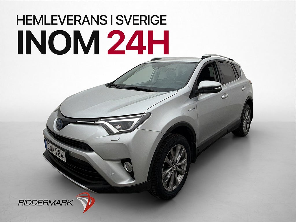 Toyota RAV4 2.5 Hybrid AWD Executive Skinn Kamera Navi Drag