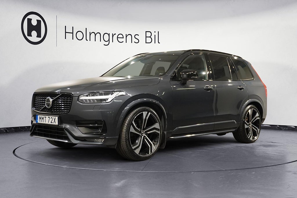 Volvo XC90 B5 AWD R-Design 7-Sits B W Pano Drag 22 | Ränta 3,95%