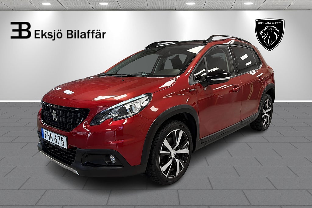 Peugeot 2008 GT Line PureTech 110hk Automat *Panorama, Dragkrok*