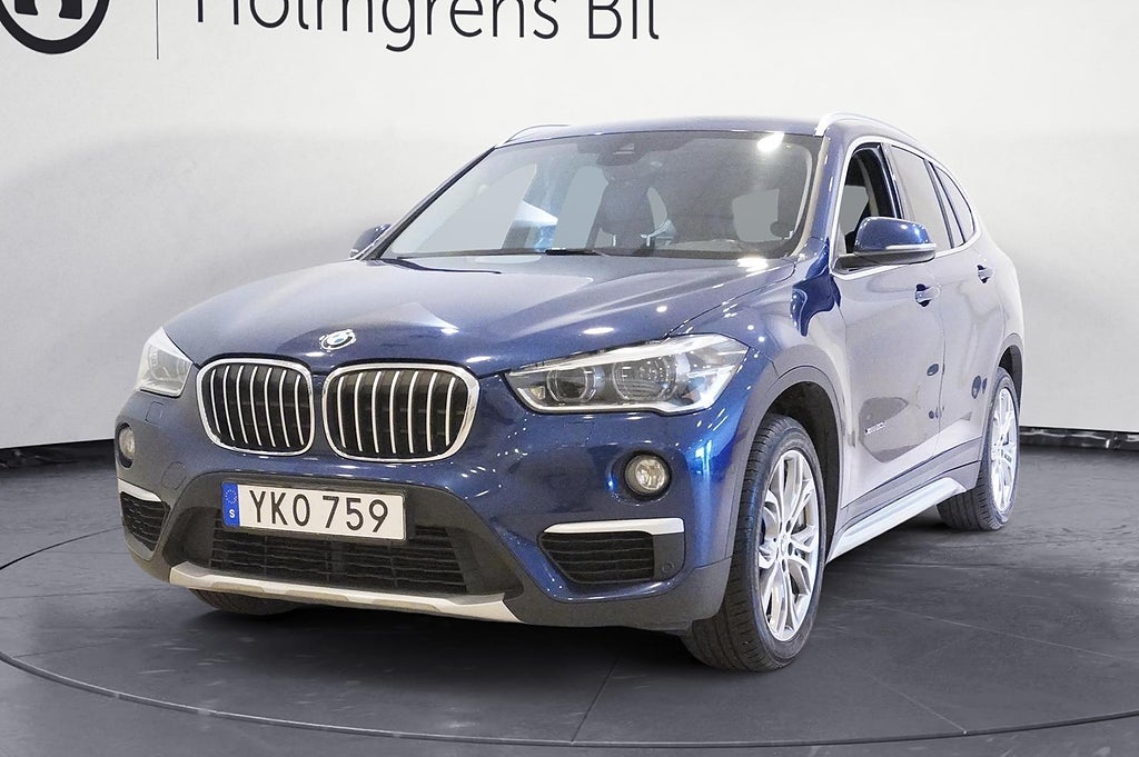 BMW X1 xDrive20d Steptronic 190hk xLine Dragkrok, Backkamera, Hifi,