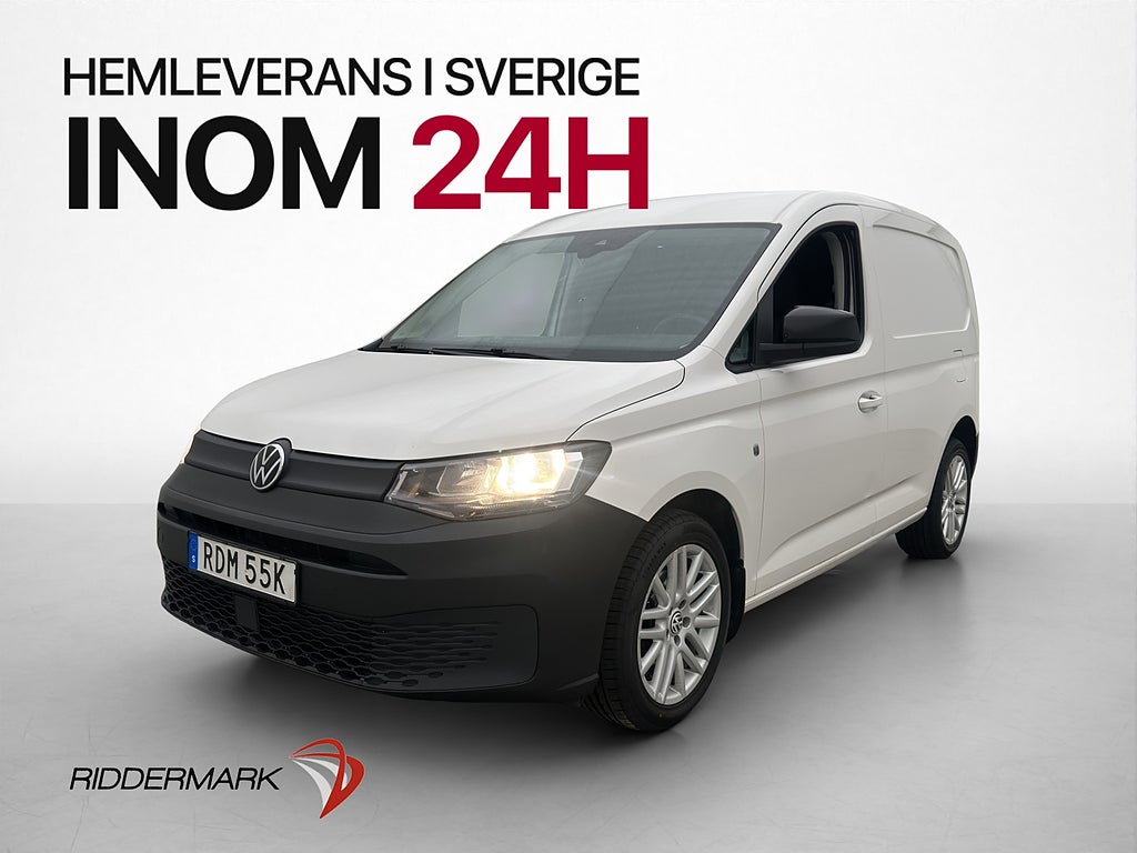 Volkswagen Caddy Cargo 2.0TDI Värmare PDC Drag CARPLAY Moms