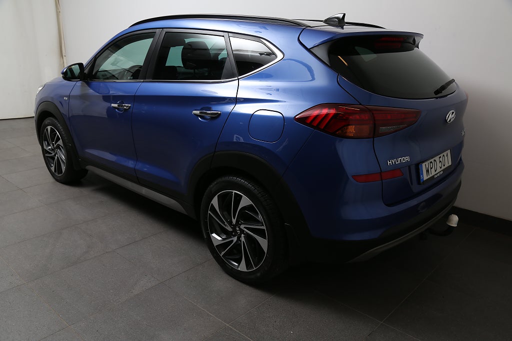 Hyundai Tucson 2,0 CRDi 185hk Premium AWD Pano Skinn KRELL Dragkrok