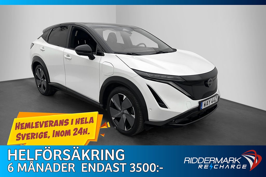 Nissan Ariya 87 e-4ORCE 90kWh Evolve Pano 360° BOSE HUD MOMS