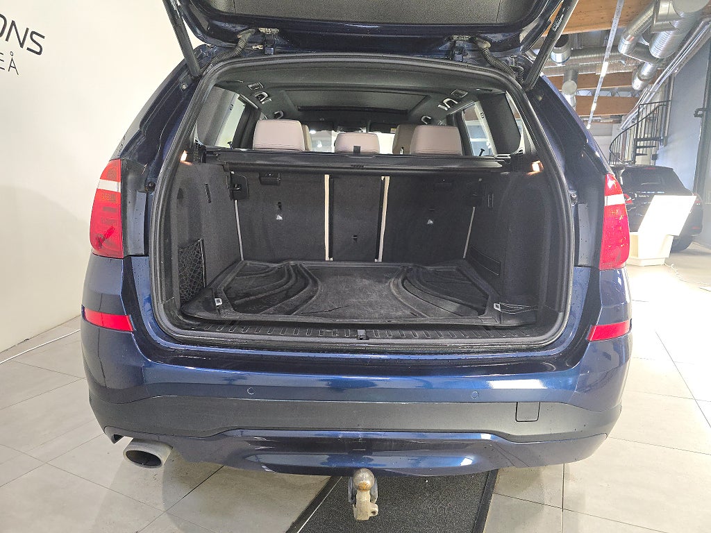 BMW X3 xDrive20d Steptronic | Drag, D-värm, V-hjul, Skinn, H/K