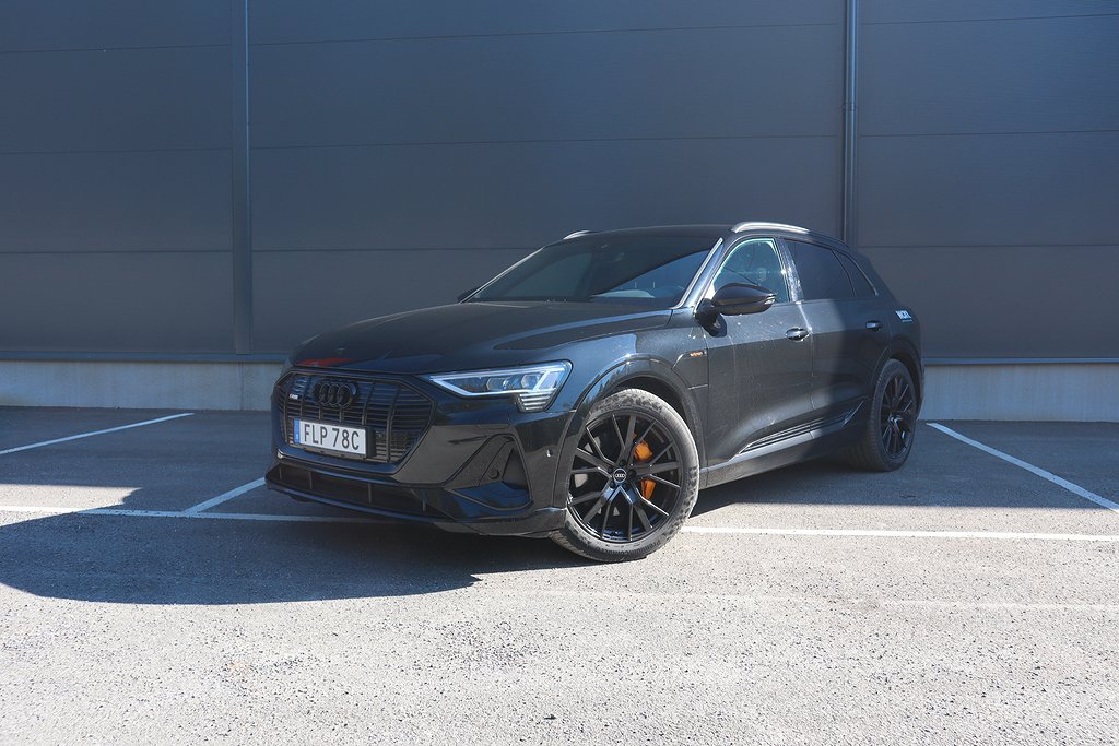 Audi E-Tron 55 Quattro S-Line Black edition 408hk Leasbar