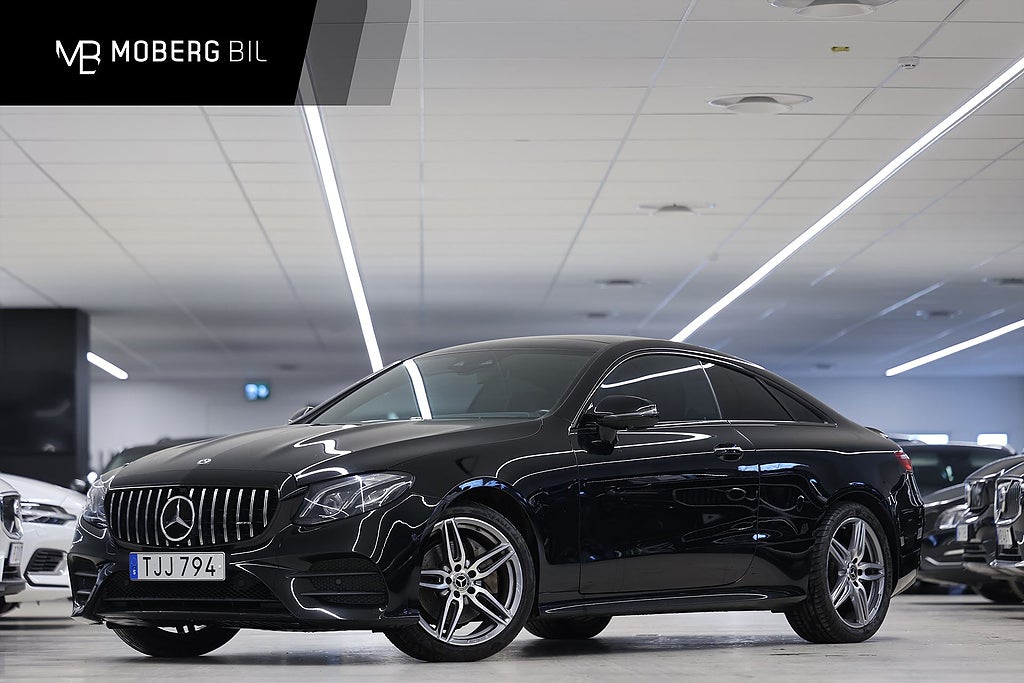 Mercedes-Benz E 200 4M Coupé 184hk *2,99% Räntekampanj* AMG HUD