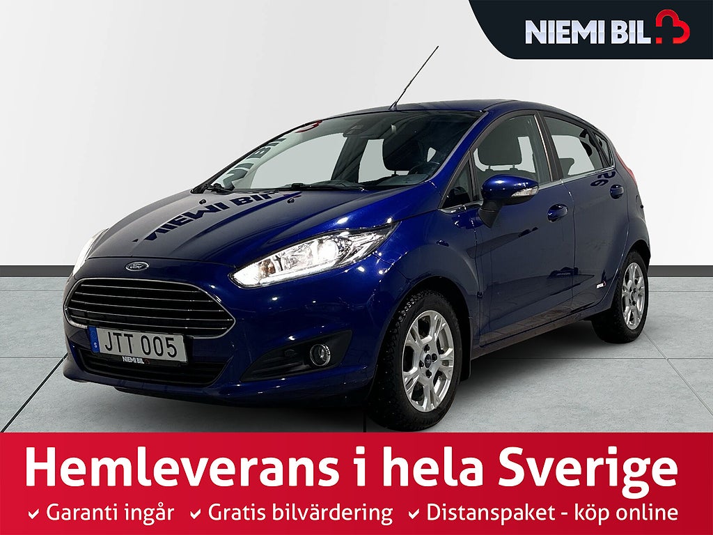 Ford Fiesta 5-dörrar 1.0 EcoBoost Titanium Dragkrok MoK S/V-hjul