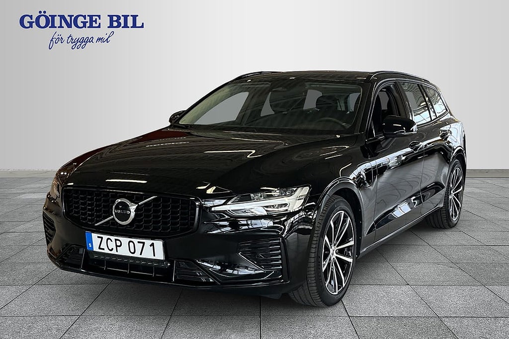 Volvo V60 3.95% KAMPANJRÄNTA Recharge T6 Plus Dark Drag/ Läder/ Navi/ Kame