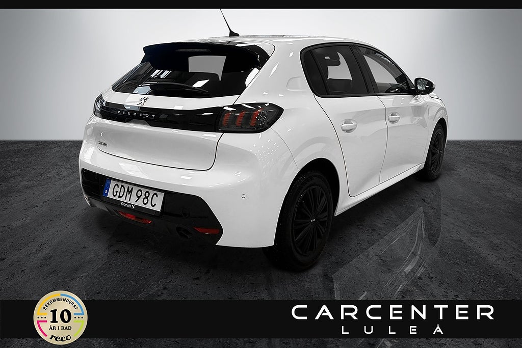 Peugeot 208 1.2 PureTech 100Hk Allure Kamera/CarPlay/Cockpit/SOS