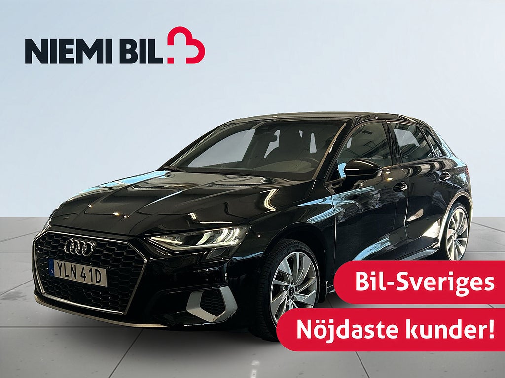 Audi A3 Sportback 40 TFSI Quattro Comfort MOMS/Ad.Fhåll/SoV/LED