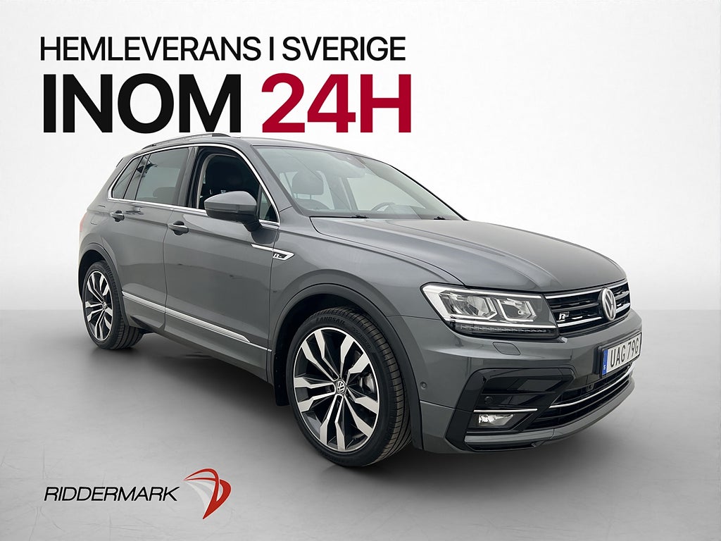 Volkswagen Tiguan 4M 190hk R-line Värm Cockpit Drag CarPlay