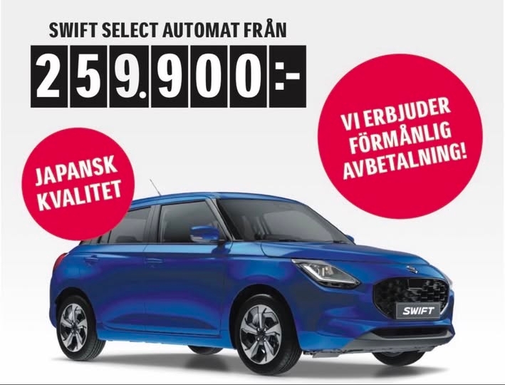 Suzuki Swift Select CVT / AUT 2026, bild 5/10