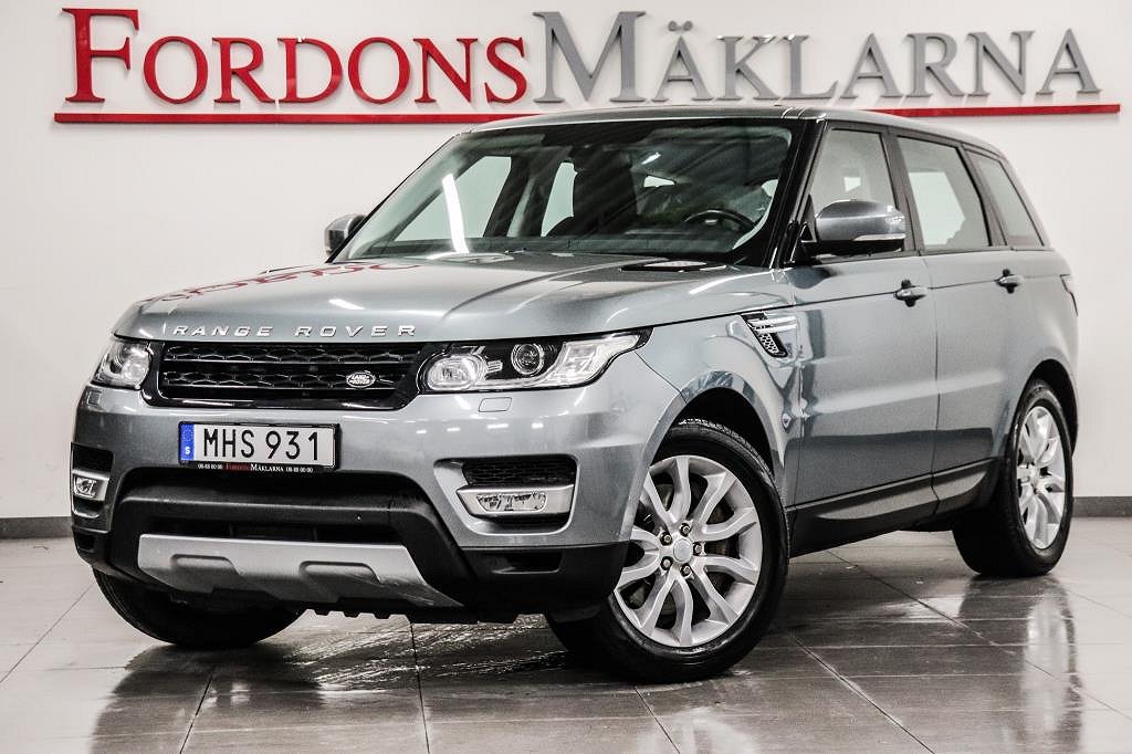 Land Rover Range Rover Sport 3.0 SDV6 HSE 4WD VÄRMARE PANO DRAG NAV S+V