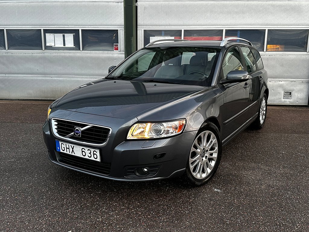 Volvo V50 1.8 Flexifuel Summum Motorvärmare Ny servad 