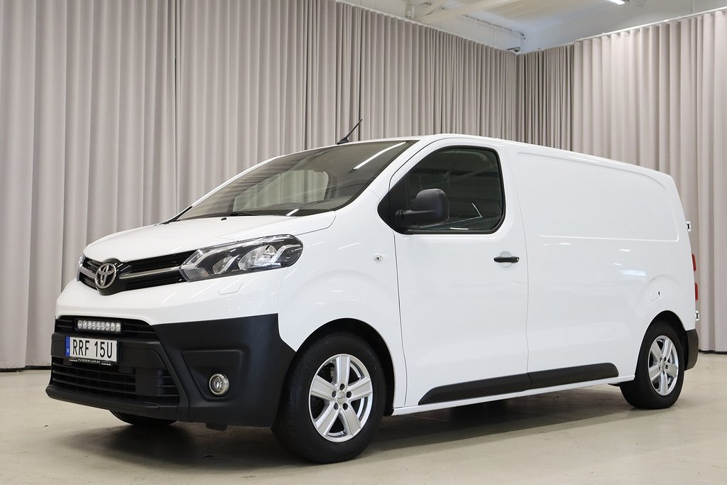 Toyota ProAce D-4D 120HK Inredning Dubbelgolv Drag Värmare