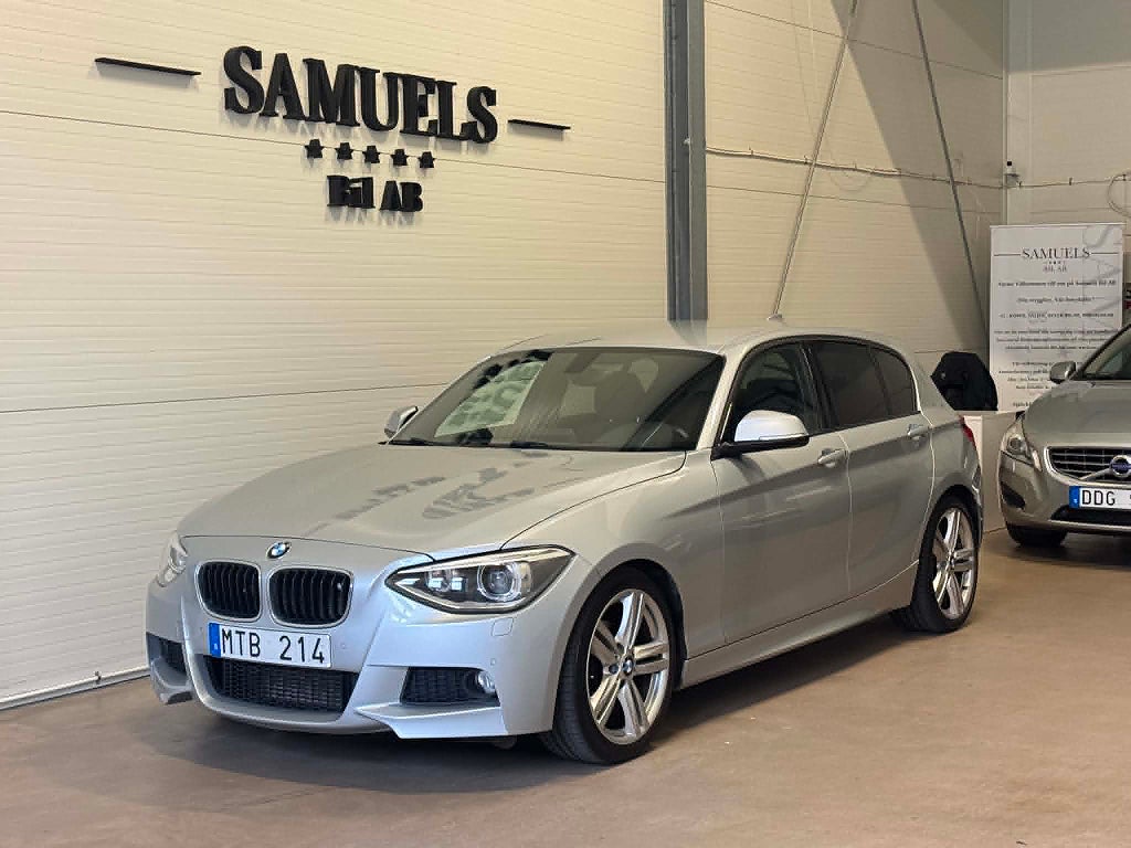 BMW 118d 5-dörr Automat M Sport Endast Auktoriserad BMW Service 