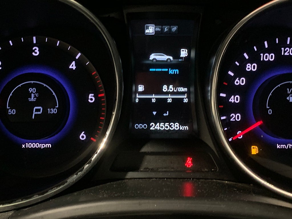 Hyundai Grand Santa fe 2.2 CRDi 197hk 4WD Premium Plus |7 sits|Värmare|P 2014