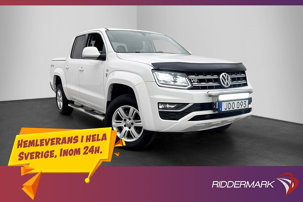 Volkswagen Amarok Aventura 3.0 4M Värm Drag Diff Skinn Moms