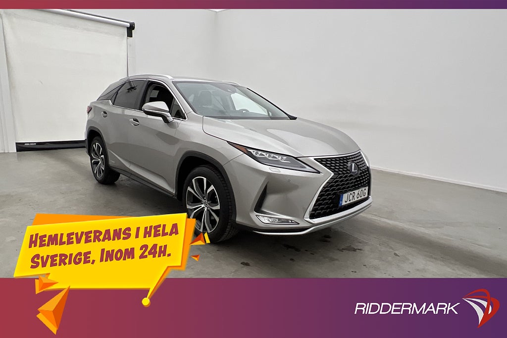 Lexus RX 450h AWD V6 313hk Executive HUD Kamera Navi Skinn