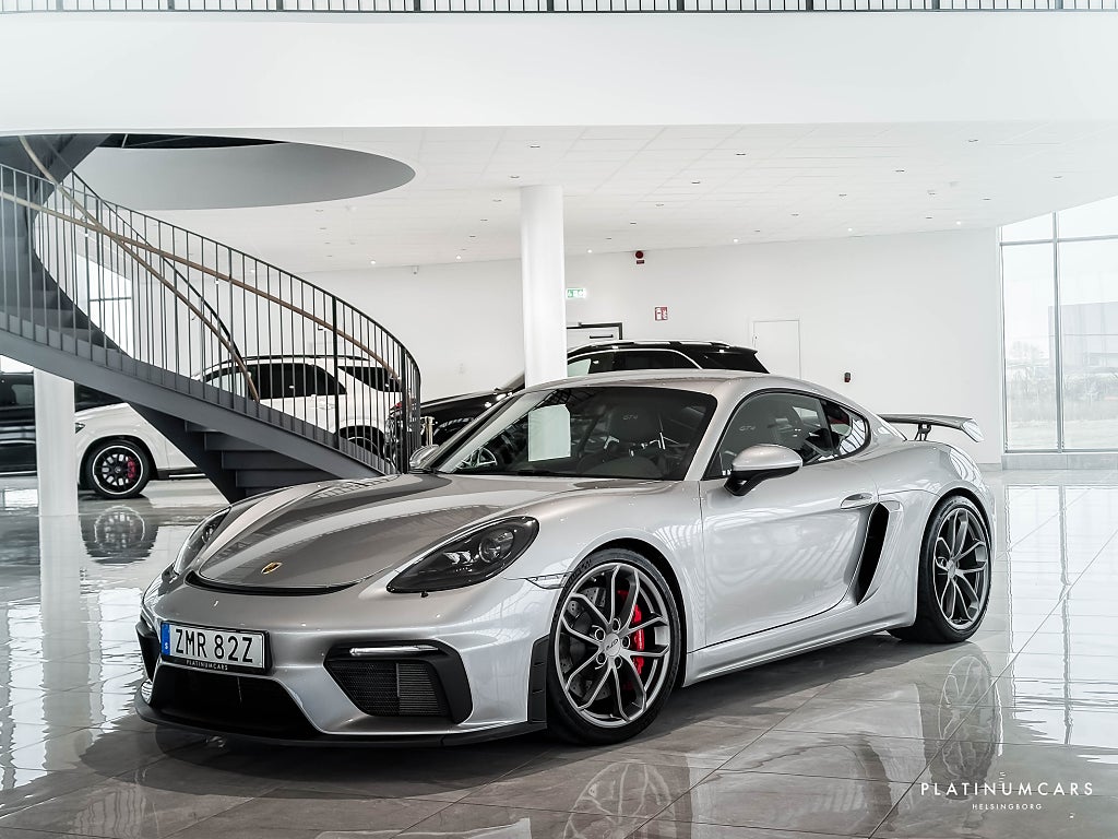 Porsche 718 Cayman GT4 Manuell Club Sport 420hk / LEASEBAR