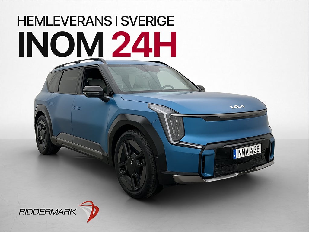 Kia EV9 AWD GT-Line Pano Meridian HuD 360° 7-Sits Drag