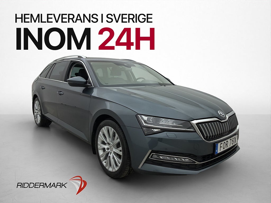 Skoda Superb 1.4 iV Business Drag Värmare Kamera Canton Navi