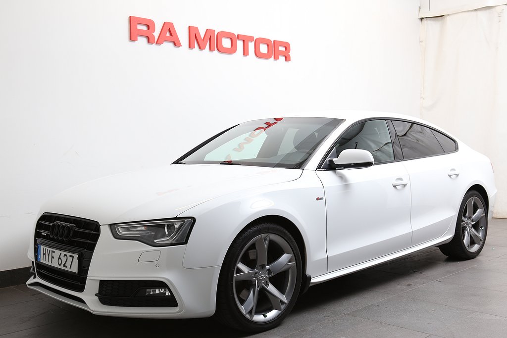 Audi A5 2,0 TDI Quattro S Tronic S-Line SB Värmare Drag