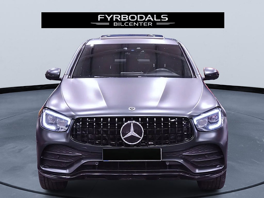 Mercedes-Benz GLC 300 d 300d 245hk 4MATIC Coupe AMG Svensksåld 2020, bild 9