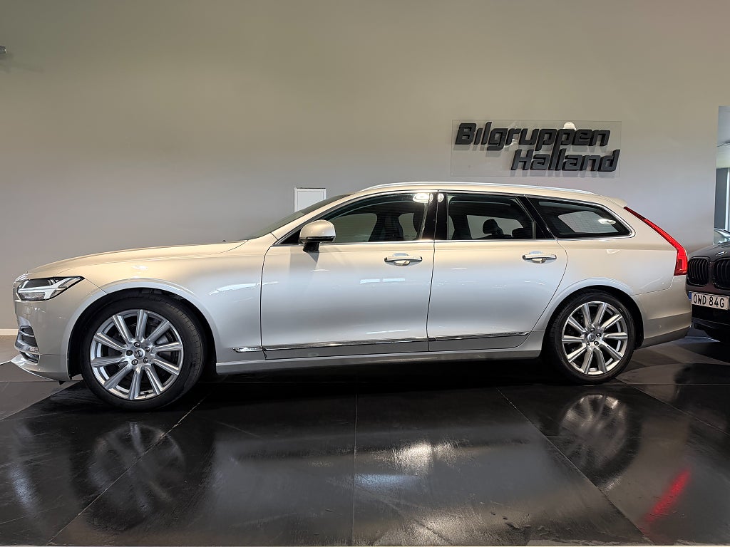 Volvo V90 D5 AWD Inscription Blis Navi B-kam Pdc Värm Led Keyless