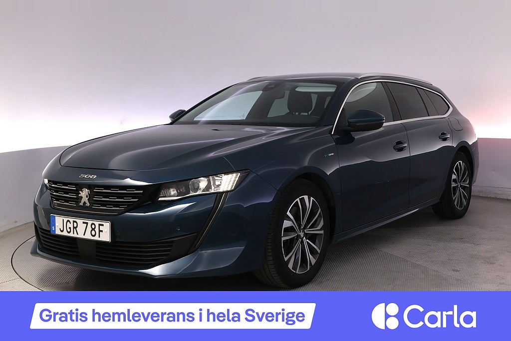 Peugeot 508 SW Hybrid EAT Allure Kamera Navi BLIS Farthålla.