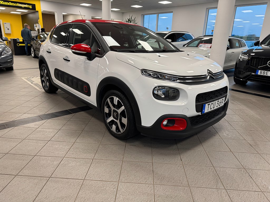 Citroën C3 1.2 VTi  83hk Kamera Euro 6 