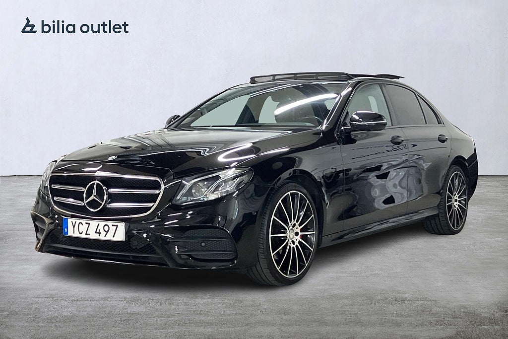 Mercedes-Benz E 220 d AMG Night 194hk Panorama Navi 360°