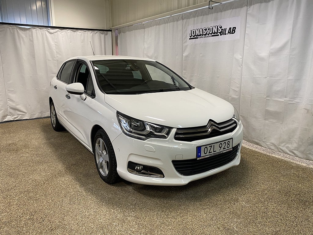 Citroën C4 1.6 SHINE BlueHDi EAT AUT, 120hk,
