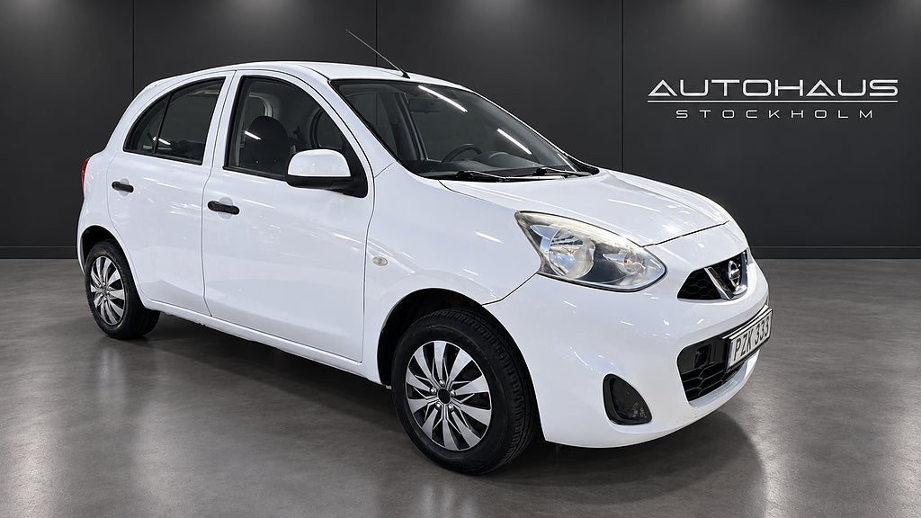 Nissan Micra 1.2 80hk Manuell Bluetooth AC Svensksåld