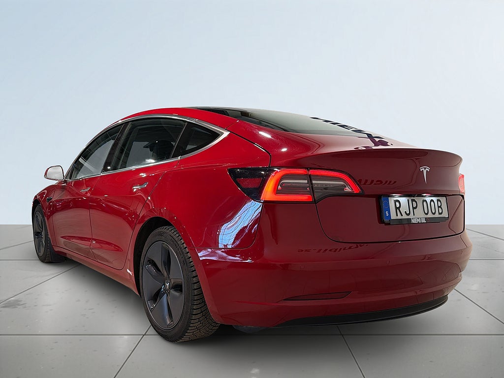 Tesla Model 3 Long Range AWD Pvärm Kamera Pano Skinn GPS SoV