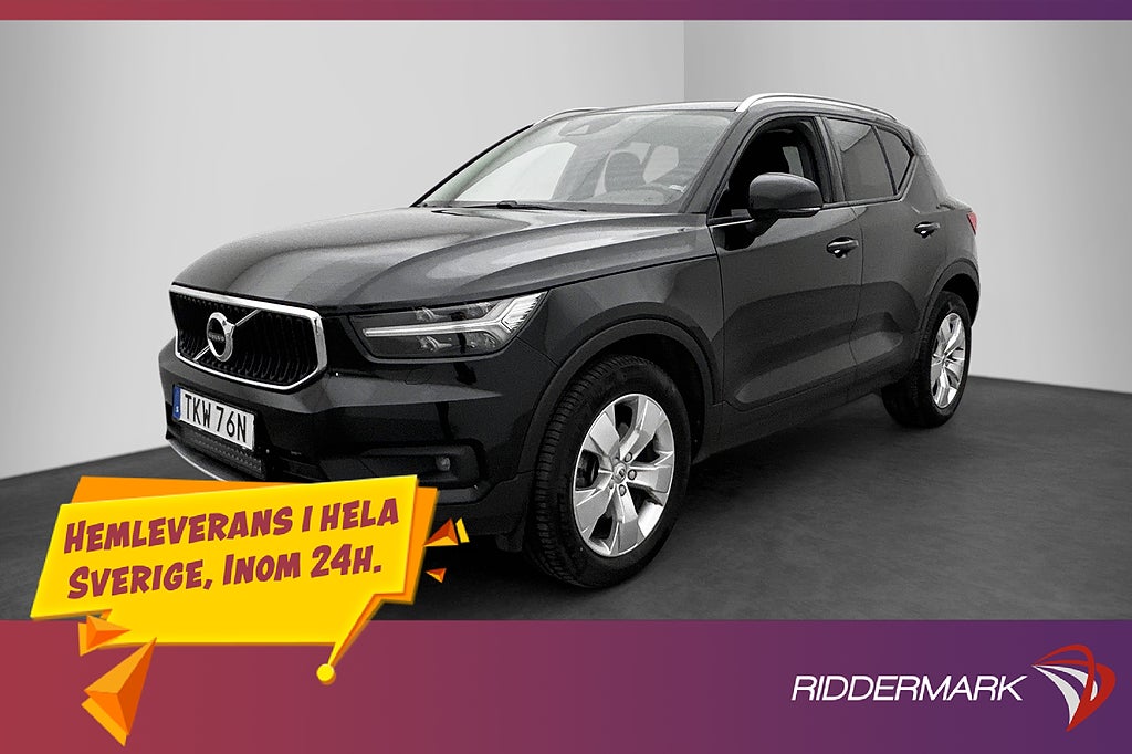Volvo XC40 B4 AWD Momentum VOC Värm H/K Kamera CarPlay