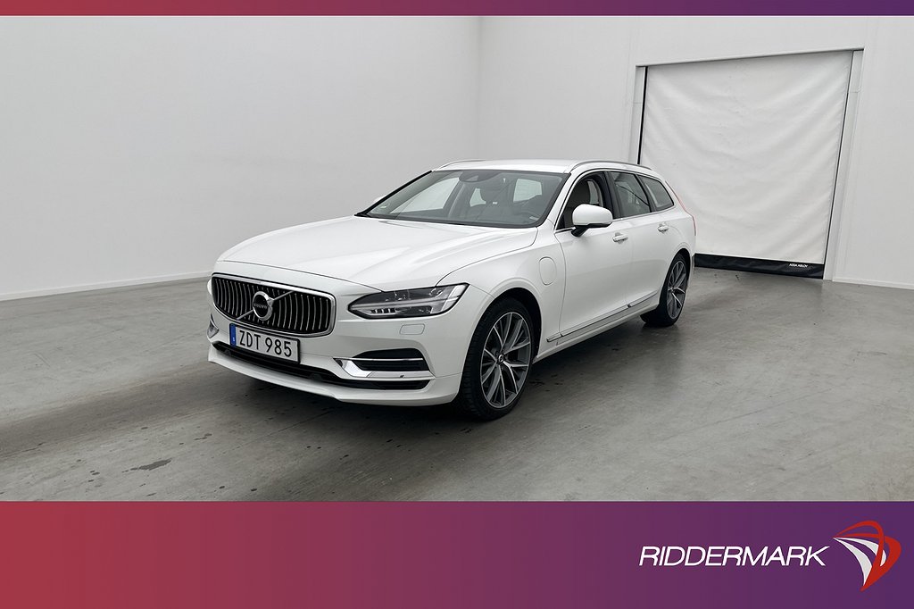 Volvo V90 T8 AWD Inscription VOC Värm Navi Skinn BLIS Drag